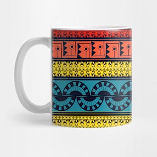 Retro Hippie Pattern Mug